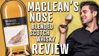 Macleans Nose Blended Scotch Whisky Review  Ralfys Whisky FOR 2024 [upl. by Accemahs306]