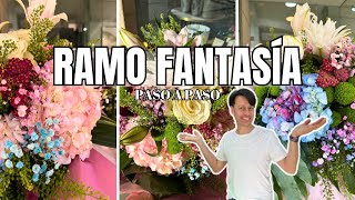 💐RAMO FANTASíA paso a paso  ORJOS HOME [upl. by Lechner]