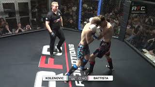 Combat at the Rockland GAA III Esmir Kolenovic vs Ben Battista [upl. by Tortosa327]