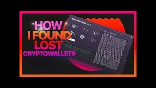 Find Lost Crypto Wallets Software  FREE 2024 [upl. by Gunthar361]