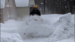 Cleaning Up 2024 Buffalo Snow Storm [upl. by Accem671]