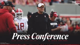 Stanford Football NC State Postgame Press Conference [upl. by Sparkie]