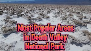 Death Valley National Park Most Popular Areas [upl. by Borek]