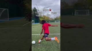 Touch challenge 🎯 soccer football shorts [upl. by Ydnagrub458]