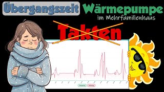 Takten in der Übergangszeit  Wärmepume im Altbau Mehrfamilienhaus  Daikin Altherma [upl. by Ongineb]