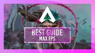 Season 21 BEST Optimization Guide  Apex Legends  Max FPS  Best Settings [upl. by Ben833]