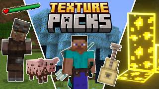 50 BEST Minecraft Recourse Packs Bedrock [upl. by Roer667]