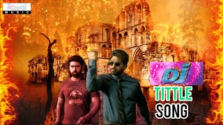 DJ Movie Tittle Song TamilAllu Arjun Pooja Hegde  Harish Shankar  Dil Raju [upl. by Costin]