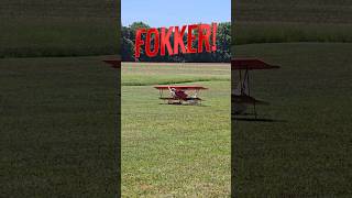 Giant Scale Fokker D7 remotecontrol rcplane [upl. by Alisen]