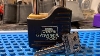 Burg Wachter Gamma 700 Picked [upl. by Py562]