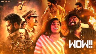 RRR Trailer REACTION  NTR Ram Charan Ajay Devgn Alia Bhatt  SS Rajamouli [upl. by Oderfliw834]