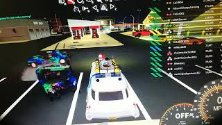 ECTO1 horn in Ultimate Driving Westover Islands on ROBLOX [upl. by Mittel]