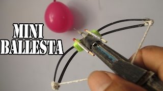 Como Hacer Una Mini Ballesta Casera Potente│ARMAS CASERAS [upl. by Ennayehc]