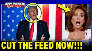 Watch Fox News CENSOR TRUMP when he takes DARK TURN [upl. by Yetsirhc]