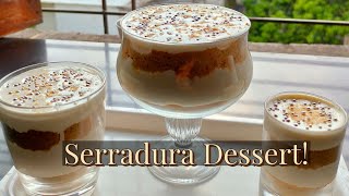 Serradura Dessert  easy dessert recipes  Portuguese dessert shorts [upl. by Dnomsaj443]