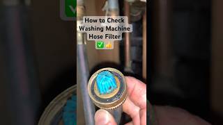 💦 How to Check Washing Machine Water Filter [upl. by Enahs502]