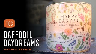 Daffodil Daydreams Candle Review – Bath amp Body Works [upl. by Occer958]