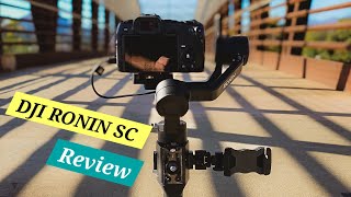 DJI RONIN SC REVIEW [upl. by Donata346]