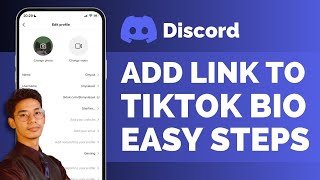 How To Add Discord Link To TikTok ADD CLICKABLE LINK [upl. by Iaw]