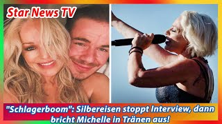 Schlagerboom Silbereisen stoppt Interview dann bricht Michelle in Tränen aus [upl. by Naryt]