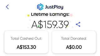 justplay app  get payed every 3hrs instantly ❤️ viral viralvideo money cash app [upl. by Hsetirp]