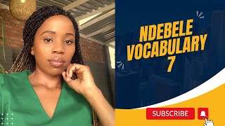 Ndebele Words for Beginners 7 [upl. by Eirollam]