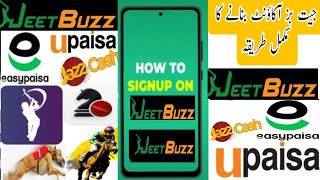 Jeetbuzz Account Banane Ka Tarika Jeetbuzz Account Kaise Banaen How To Create Jeetbuzz Account [upl. by Aitnecserc716]