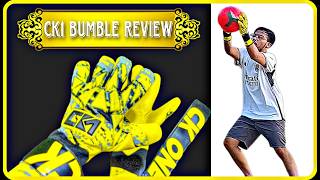 CK1 Bumble Goalkeeper Gloves Review  New Goalkeeper Gloves Review in Hindi 2024 [upl. by Temme]