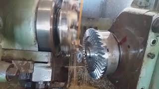 Gleason hypoid gear manufacturing crown gear [upl. by Wye680]