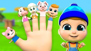 Finger Family Song Nursery Rhyme And Baby Song by Farmees Sunny Barn [upl. by Salangia336]