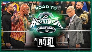 The Rock amp Roman Reigns vs Cody Rhodes amp Seth Rollins – Road to WrestleMania XL WWE Playlist [upl. by Izogn887]