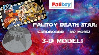 STAR WARS  3D MODEL  PALITOY DEATH STAR  3D PRINTING  CUSTOM TOYS [upl. by Gibun]