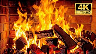 🔥 Fireplace 4K with Crackling Fire Sounds Cozy Fireplace Burning for TV UHD Relaxing Fire Ambience1 [upl. by Arvin665]