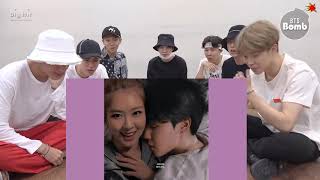 BTS Reaction  BTS x BLACKPINK COUPLE SHIPS 2019 [upl. by Aciraj]