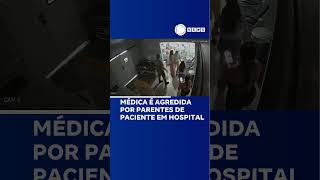 Médica é agredida por parente de paciente em hospital de Rondônia 📲 RecordNews Shorts [upl. by Drucill351]