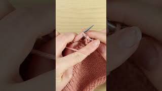 How I Knit 1x1 Rib Faster as a Continental Knitter [upl. by Assirrem164]