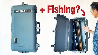 Pelican Air Travel Case 1615 Taking a Closer Look At It for Fishing Use [upl. by Virnelli]