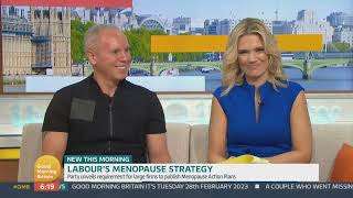 Claire Atherton Menopause Coach  Good Morning Britain ITV [upl. by Tomkiel89]