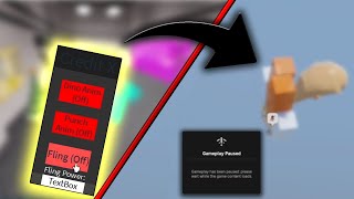 Roblox Exploiting FE Fling GUI Showcase  Link [upl. by Nahk330]