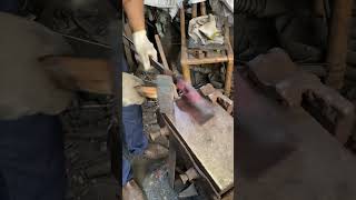 Forging a carpenters axe [upl. by Norad720]