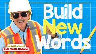 Build New Words  Prefix and Suffix for Kids  Jack Hartmann [upl. by Wald639]