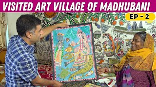 EP  2 Madhubani art village Dahi Chura Mithila food  Rajnagar Palace  Ugna Mahadev Temple Bihar [upl. by Penelopa]