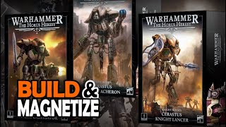 Build amp Magnetize All 3 Cerastus Knights in ONE Model Trigun Warhammer 40k Unboxing [upl. by Anenahs678]