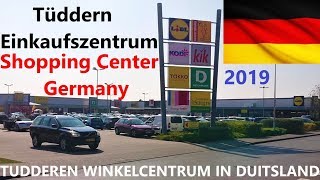 TUDDEREN SHOPPING CENTER  WINKELCENTRUM IN DUITSLAND Tüddern Einkaufszentrum Deutschland  Germany [upl. by Nnyltak]