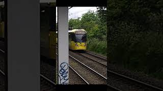 Manchester Metrolink Trams Brooklands  30573039 to Bury via Market Street metrolink fast [upl. by Yelkrab]