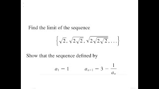 Properties of Sequence Increasing Decreasing Bounded Monotonic [upl. by Koppel253]