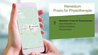 Remedium Praxis für Physiotherapie  Physiotherapeut in Nastätten [upl. by Eriha551]