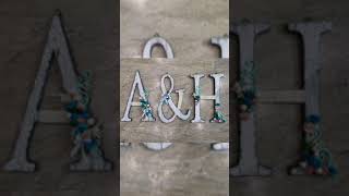 Home Decor With Alphabet DecorationsDIY Wooden Letter Decorating IdeasDiy Wooden Letter Decor [upl. by Hamilah]