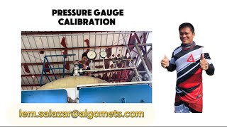 Pressure Gauge Calibration  TagalogTutorial [upl. by Davison]