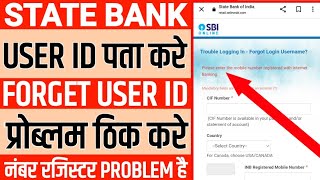 state bank forget user name problem please enter the mobile number registered with internet banking [upl. by Avlem845]